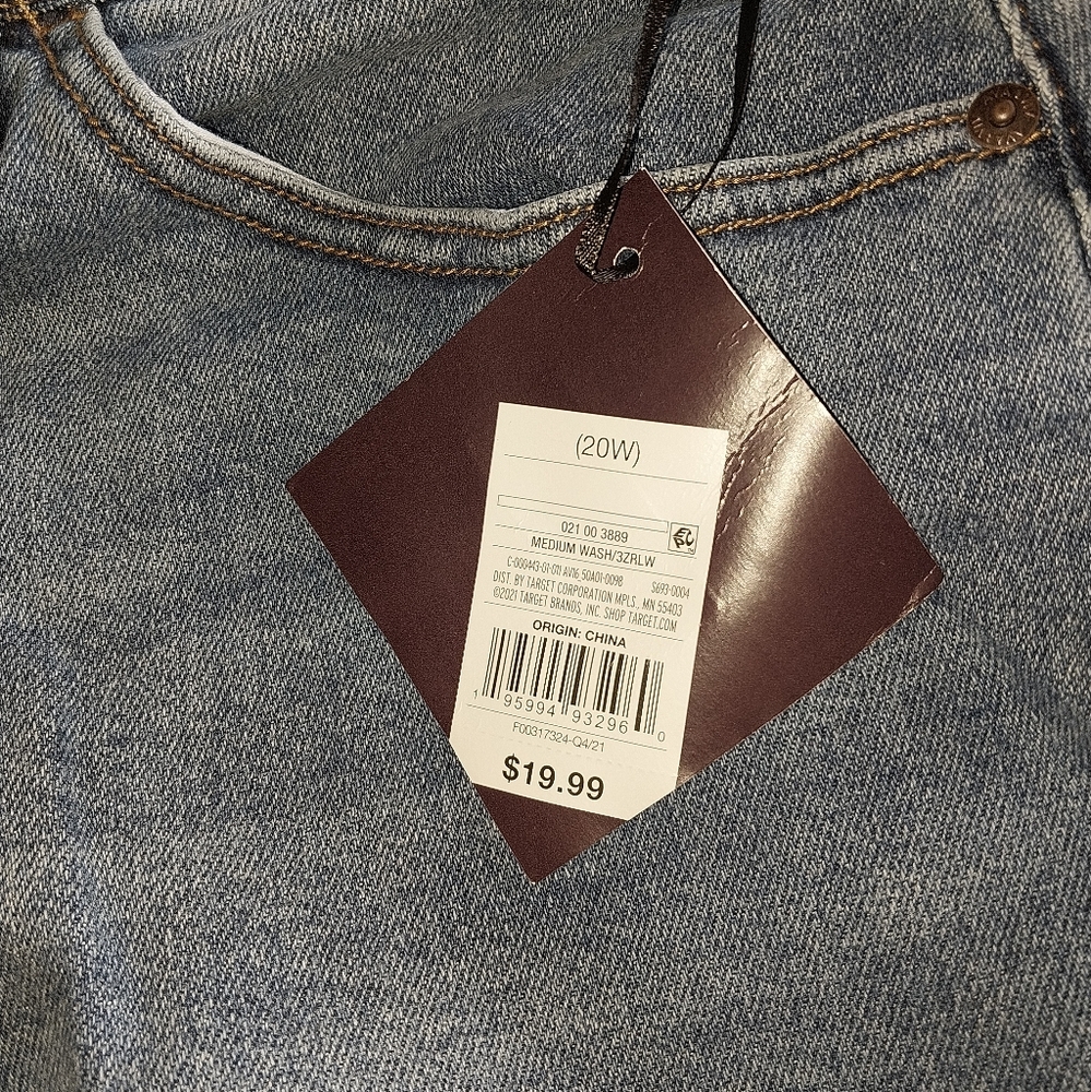 TWO Pairs Ava & Viv Denim Jean Shorts - Picture 4 of 11